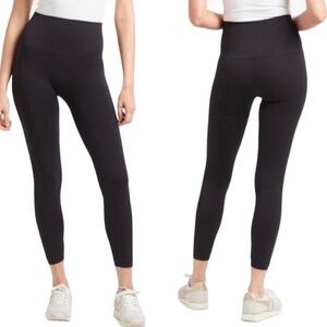 Spanx Seamless Leggings highwaisted, black, size S/P